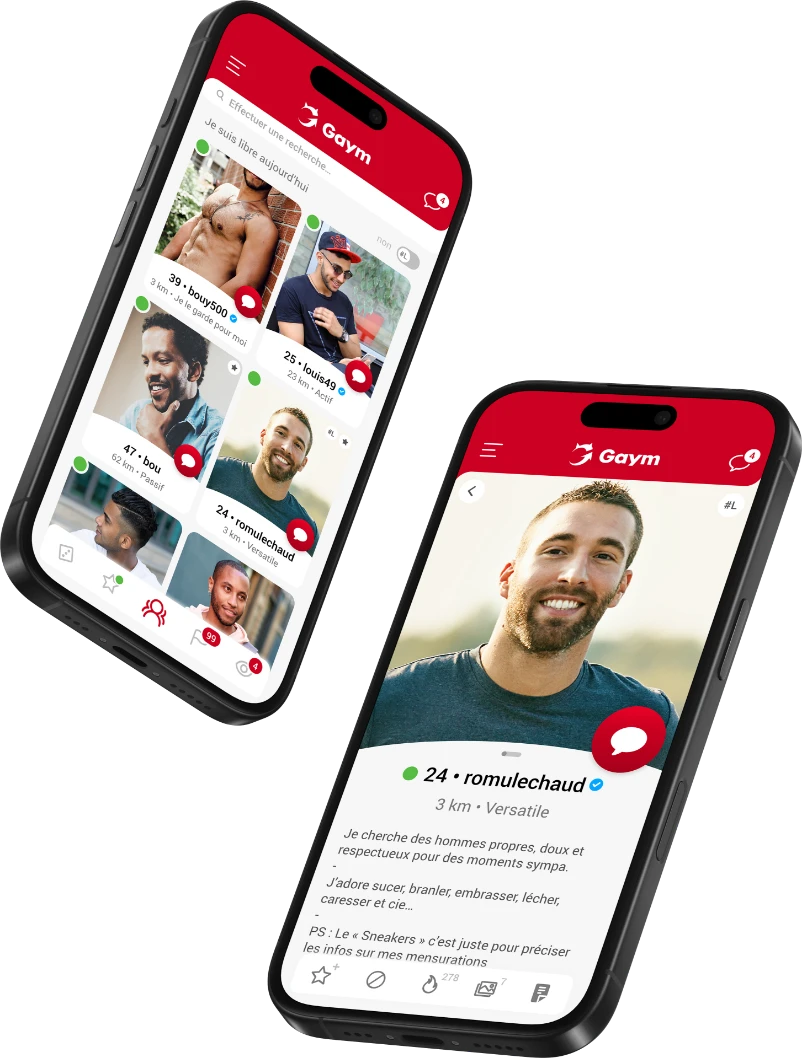 Rencontre gay, chat et lieux de drague - Gaym